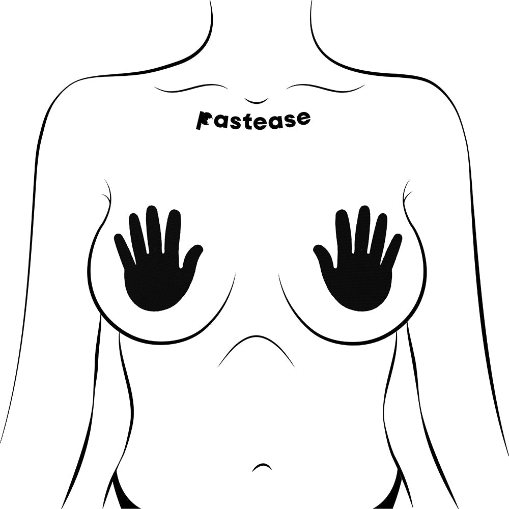 PASTEASE HANDS PASTIES BLACK
