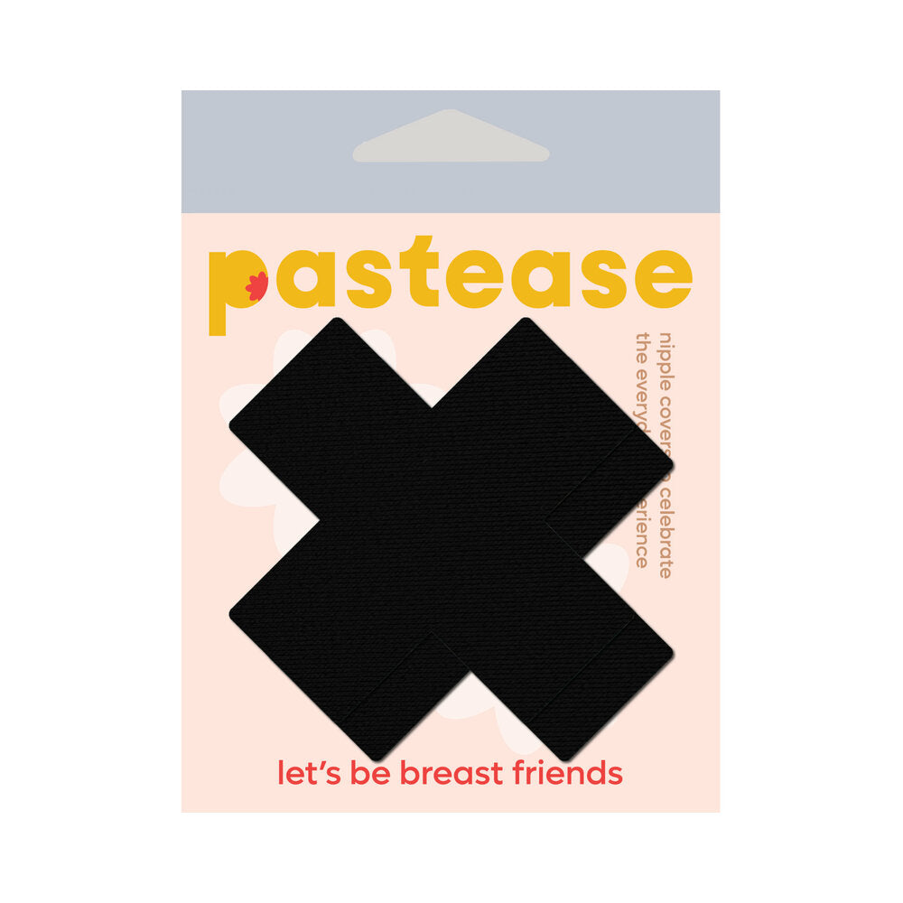 PASTEASE CROSSES PASTIES BLACK