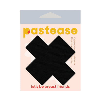 PASTEASE CROSSES PASTIES BLACK
