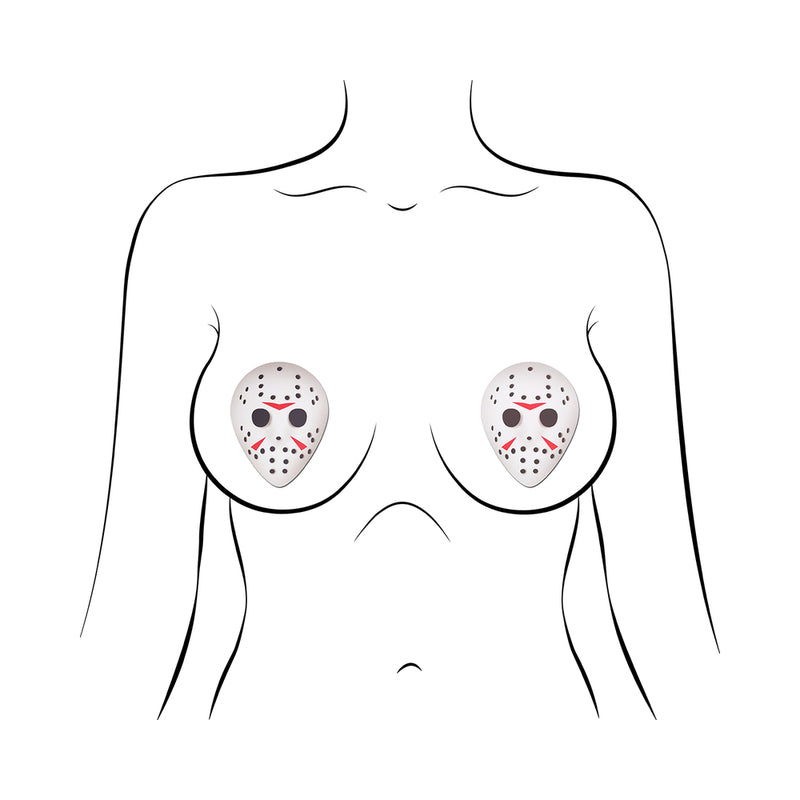 PASTEASE - HALLOWEEN JASON HOCKEY MASK PASTIES