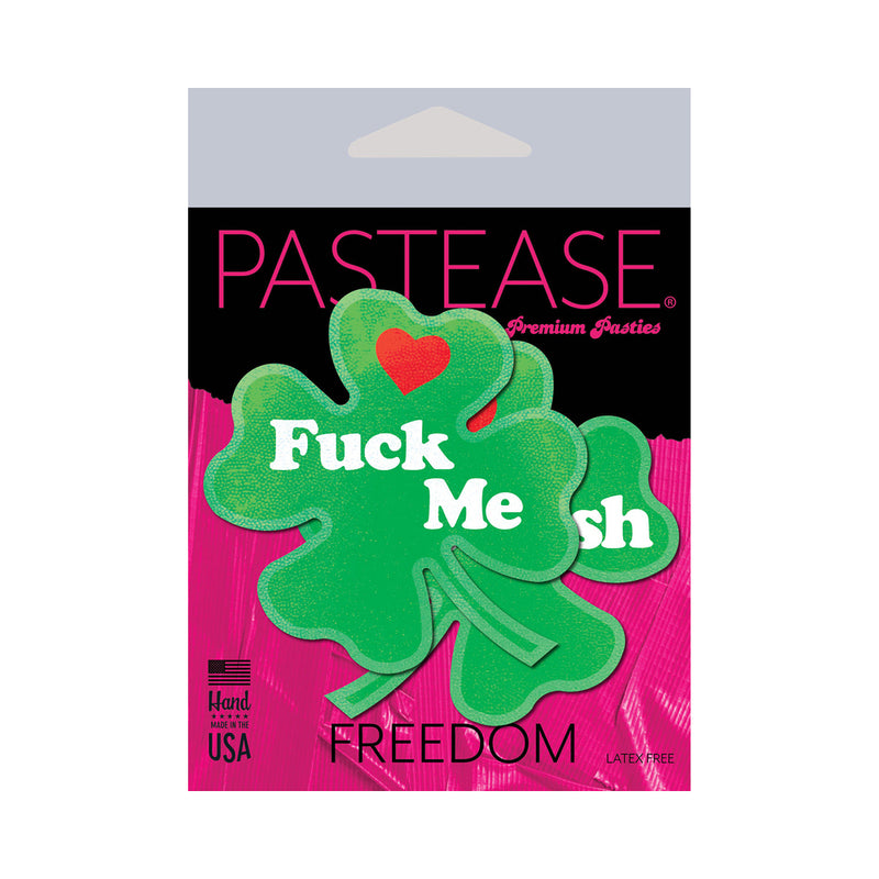 PASTEASE - FUCK ME I''M IRISH SHAMROCK PASTIES