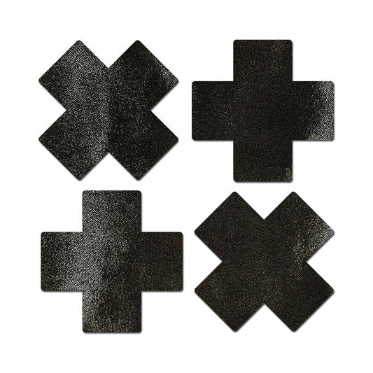 PASTEASE - PETITES CROSSES PASTIES BLACK