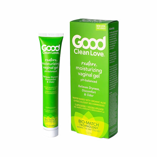 GOOD CLEAN LOVE RESTORE MOISTURIZING VAGINAL GEL 2 OZ.