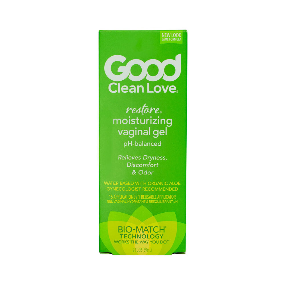 GOOD CLEAN LOVE RESTORE MOISTURIZING VAGINAL GEL 2 OZ.