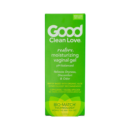 GOOD CLEAN LOVE RESTORE MOISTURIZING VAGINAL GEL 2 OZ.