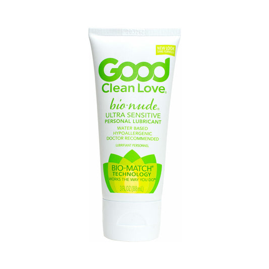 GOOD CLEAN LOVE - BIONUDE ULTRA SENSITIVE PERSONAL LUBRICANT 3 OZ.