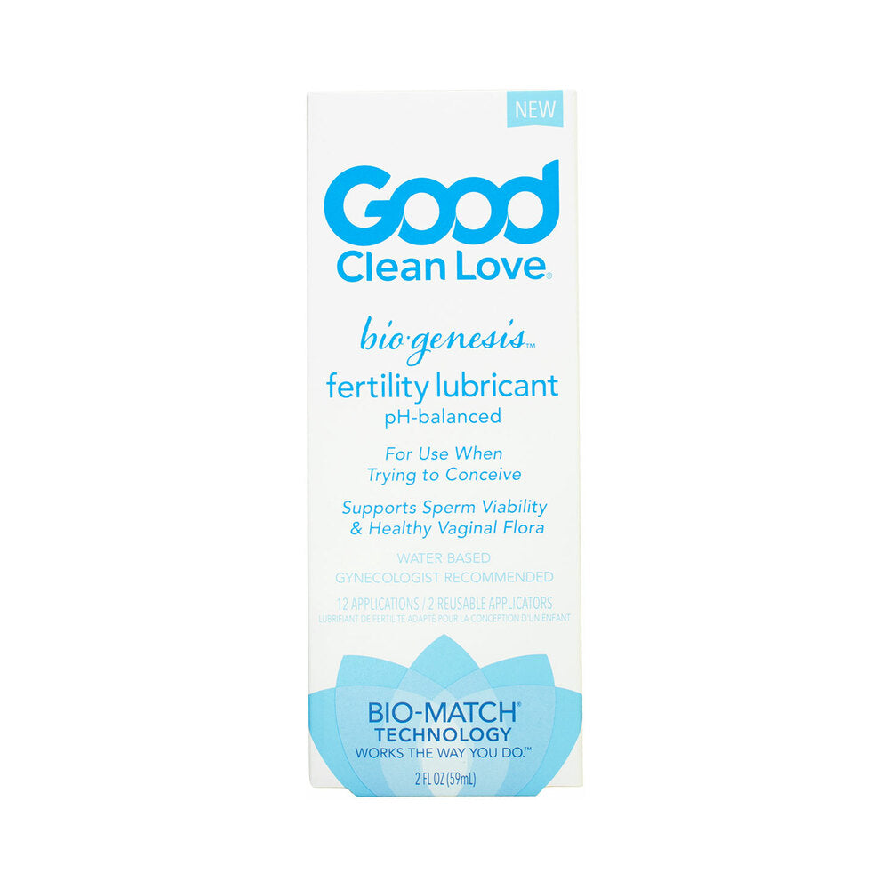GOOD CLEAN LOVE BIOGENESIS FERTILITY LUBRICANT 2 OZ.
