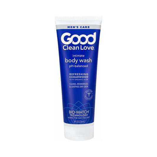 GOOD CLEAN LOVE MEN''S INTIMATE BODY WASH 8 OZ.