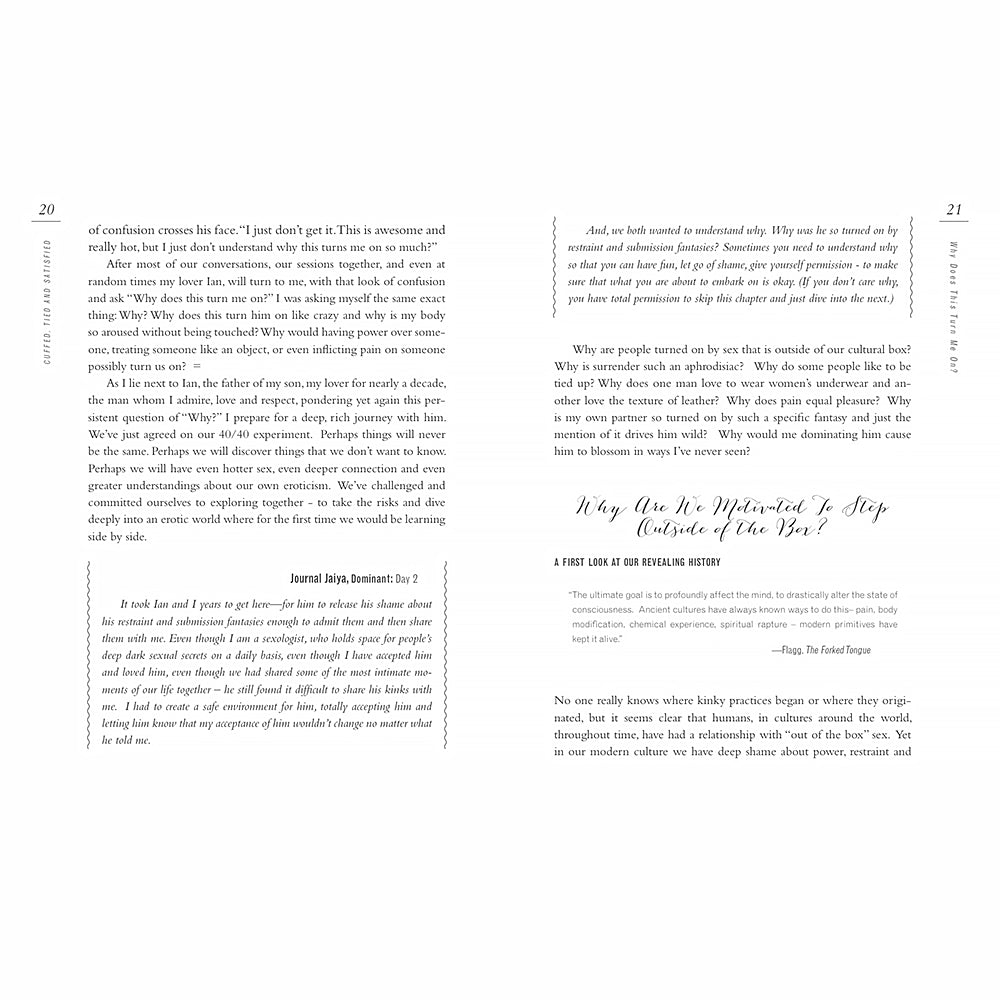 CUFFED, TIED AND SATISFIED: A KINKY GUIDE TO THE BEST SEX EVER