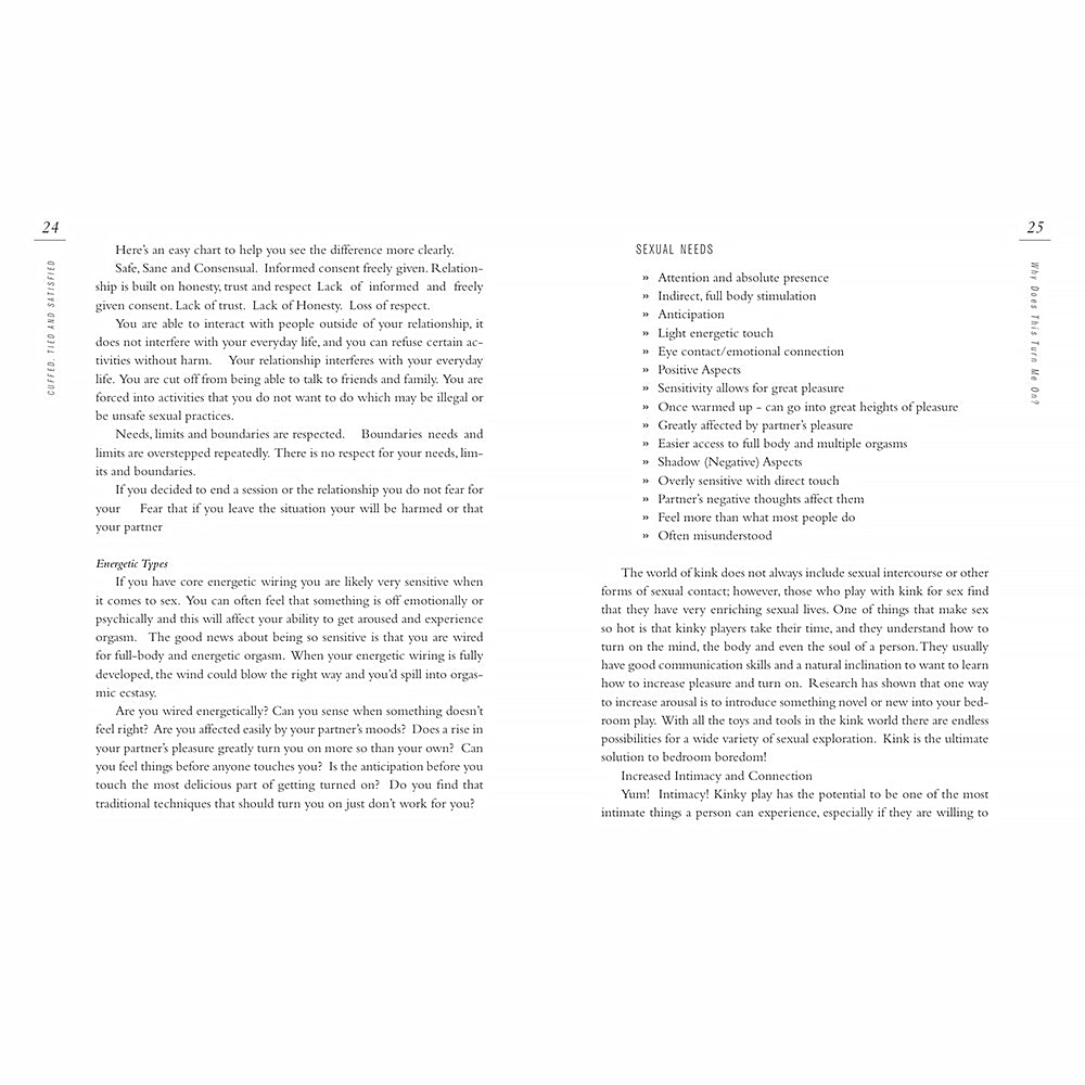 CUFFED, TIED AND SATISFIED: A KINKY GUIDE TO THE BEST SEX EVER