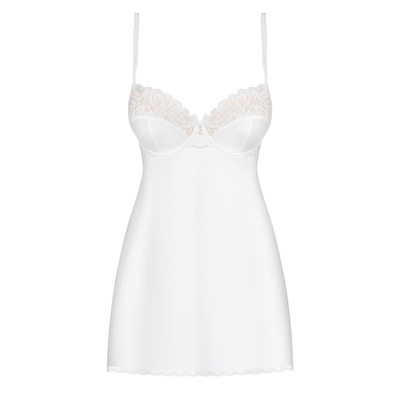 OBSESSIVE - 871-CHE-2 CHEMISE AND THONG