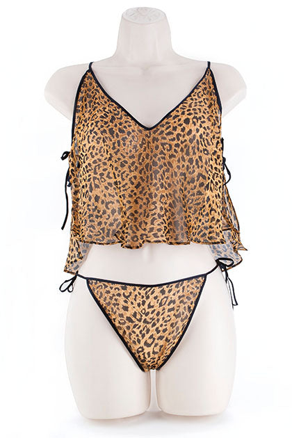EXPOSED - QUICK RELEASE CAMI SET GLD 2XL