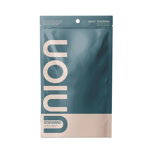 GLYDE CONDOMS - UNION STANDARD LATEX CONDOMS 12-PACK