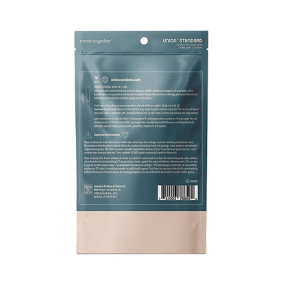 GLYDE - UNION STANDARD LATEX CONDOMS 12-PACK