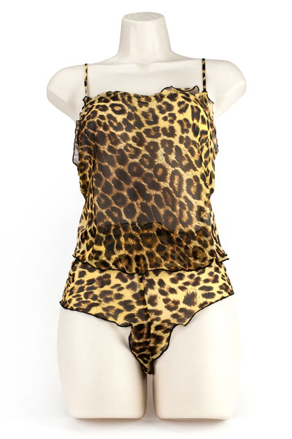 CAMI/SHORT LEOPARDO L