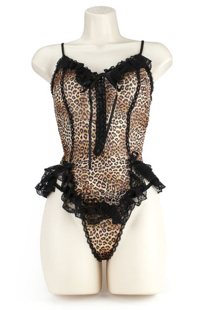 EXPOSED - BABY DOLL TWIST LACE JAGUAR
