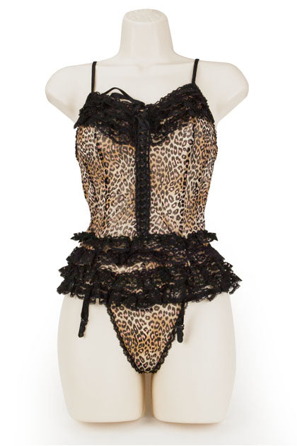 BUSTIER SET JAGUAR