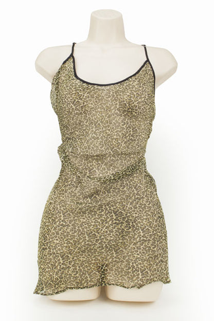 EXPOSED - FLARED CHEMISE E LEO