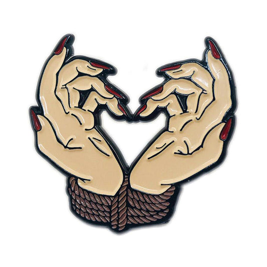 GEEKY & KINKY BOUND BY LOVE ENAMEL PIN