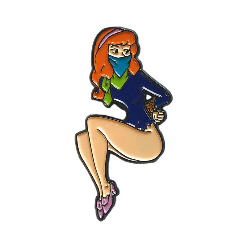 GEEKY & KINKY THE RED HEAD ENAMEL PIN