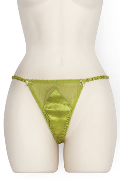 EXPOSED - CAMI/GSTRING MOSS