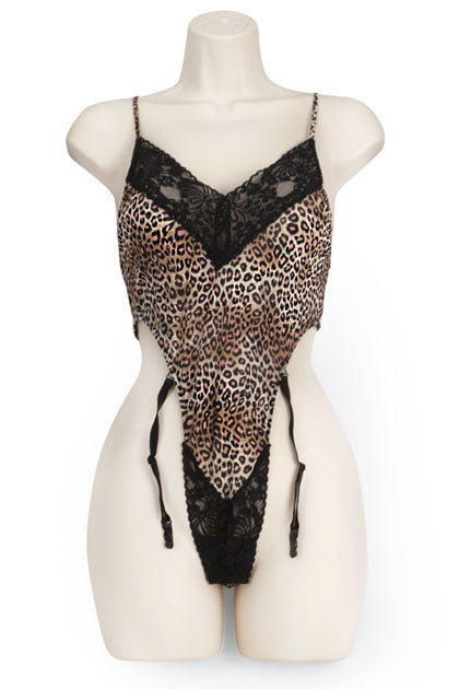 TEDDY-KNIT SILK W/LACE JAGUAR