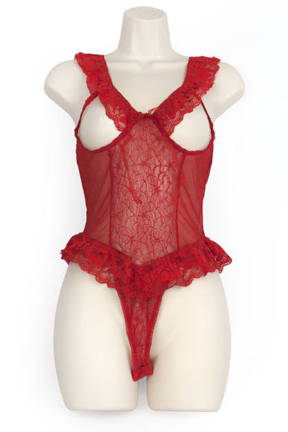 CUPLESS TEDDY ROJO