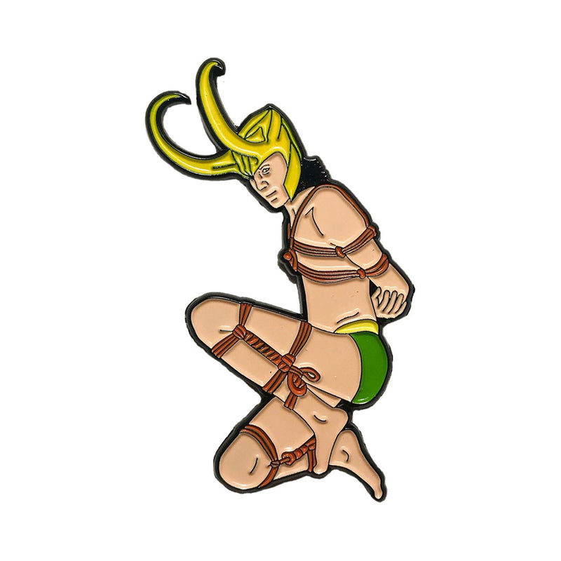 GEEKY & KINKY - GOD OF MISCHIEF ENAMEL PIN