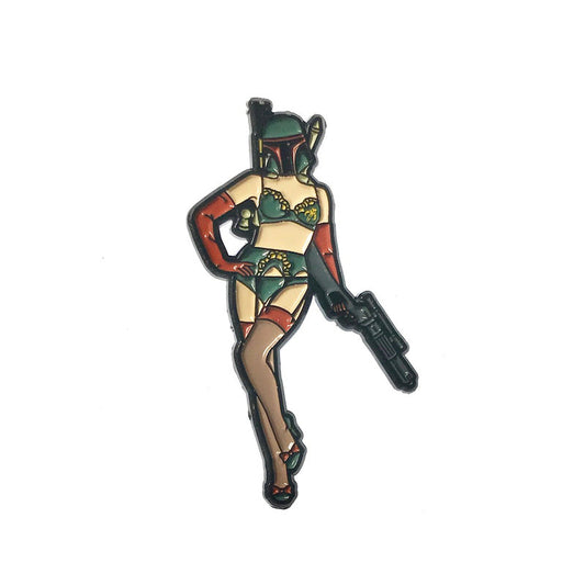 GEEKY & KINKY MISS HUNTER ENAMEL PIN