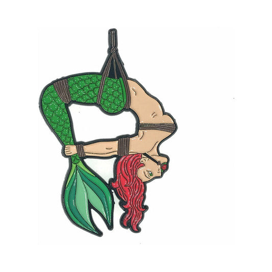 GEEKY & KINKY MERMAID (GREEN) ENAMEL PIN