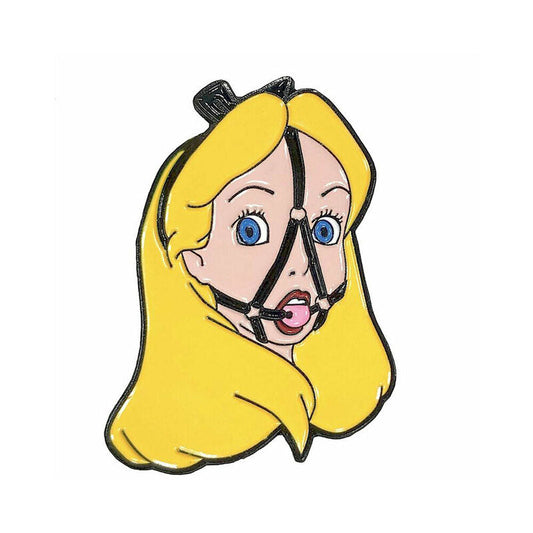 GEEKY & KINKY LADY IN WONDERLAND ENAMEL PIN