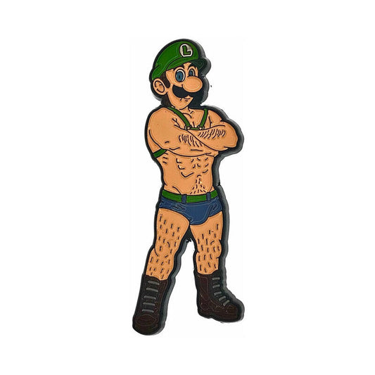 GEEKY & KINKY - PIN ESMALTADO MUSTACHE BRO