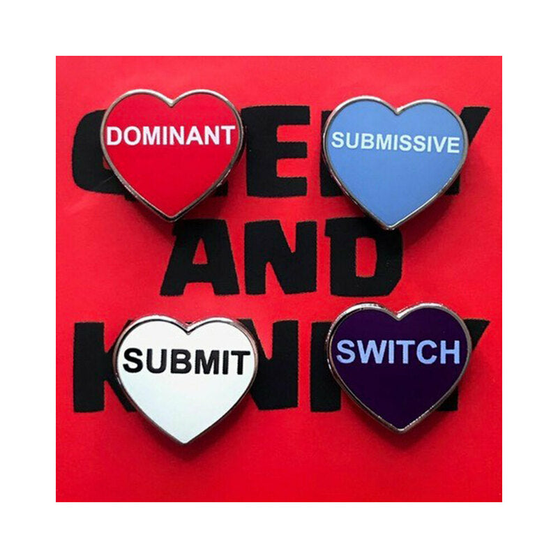 GEEKY & KINKY - KINKY HEARTS SERIES 5 ENAMEL PINS
