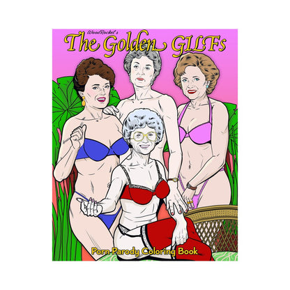 THE GOLDEN GILFS PORN PARODY COLORING BOOK