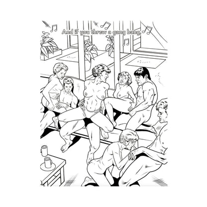 THE GOLDEN GILFS PORN PARODY COLORING BOOK