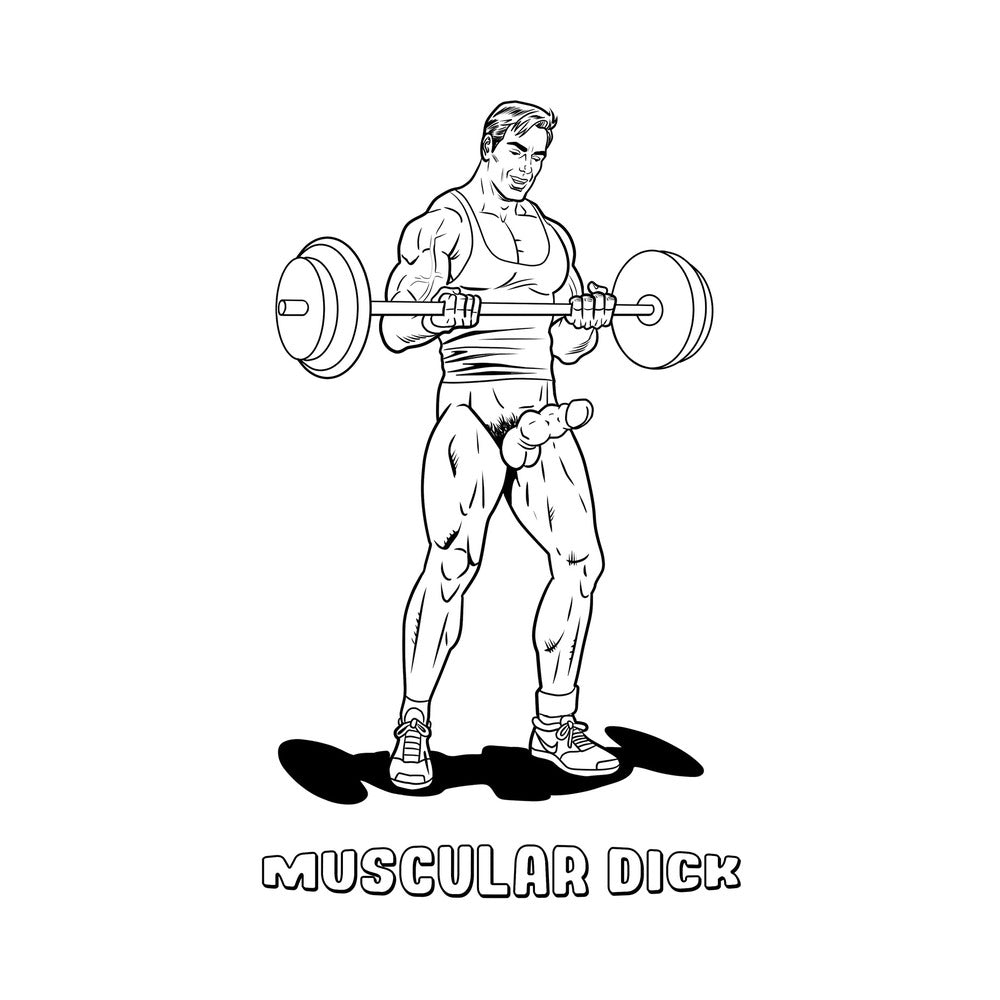 HUGE DICKS COLORING BOOK