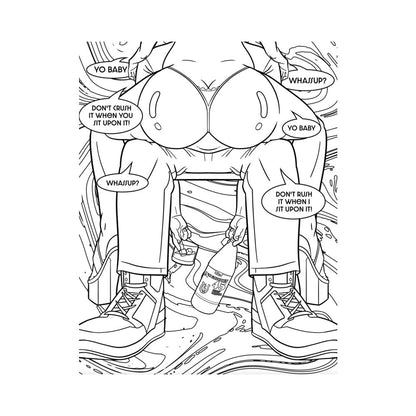 SEX STYLE COLORING BOOK