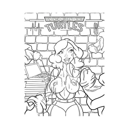 PORN PARODY COLORING BOOK