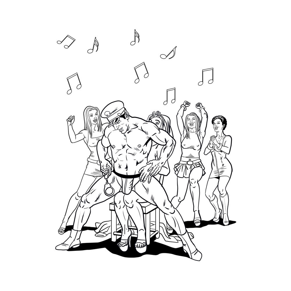 BACHELORETTE PARTY COLORING BOOK