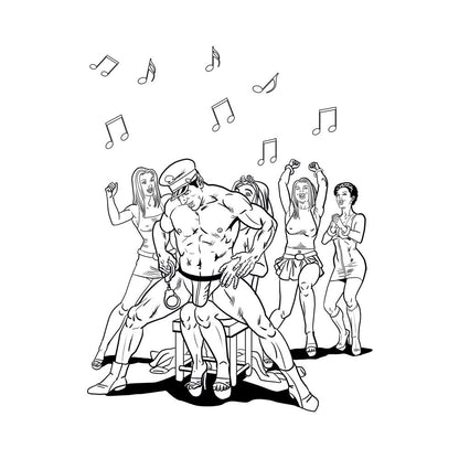 BACHELORETTE PARTY COLORING BOOK