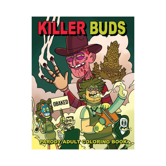 KILLER BUDS COLORING BOOK
