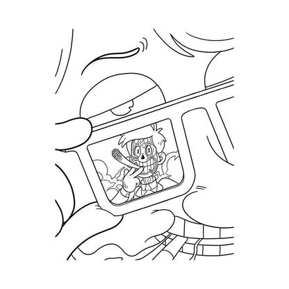 KILLER BUDS COLORING BOOK