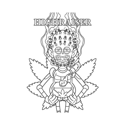 KILLER BUDS COLORING BOOK