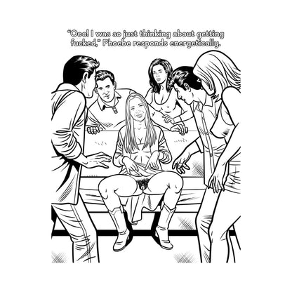 FRIENDS WITH BENEFITS PORN PARODY COLORING BOOK