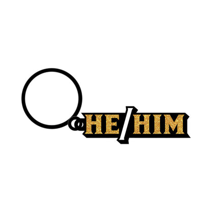 HE/HIM KEYCHAIN