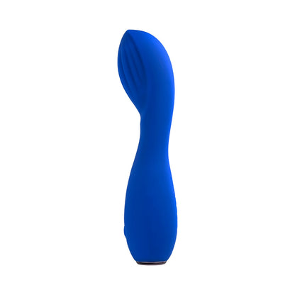 SELOPA - VIBRADOR RECARGABLE DE SILICONA AZUL SAPPHIRE G