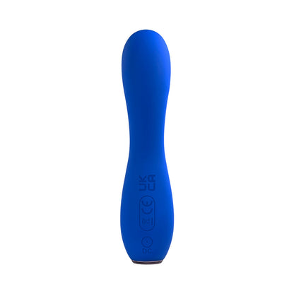 SELOPA - VIBRADOR RECARGABLE DE SILICONA AZUL SAPPHIRE G