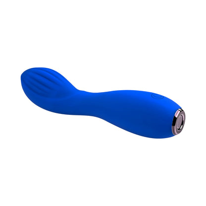 SELOPA - VIBRADOR RECARGABLE DE SILICONA AZUL SAPPHIRE G