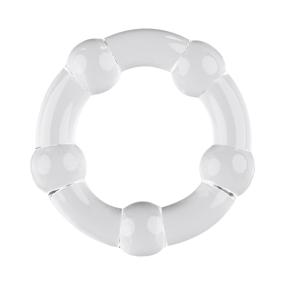 SELOPA ERECTION RINGS COCK RING SET CLEAR
