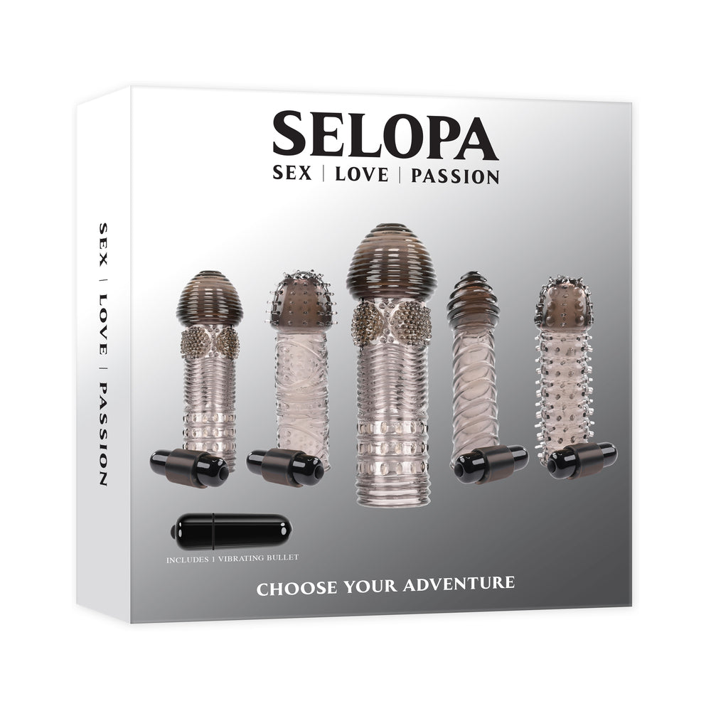SELOPA - CHOOSE YOUR ADVENTURE SLEEVE KIT WITH BULLET SMOKE CLEAR
